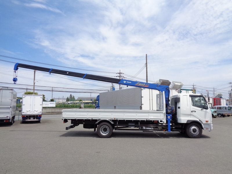 三菱 大型トラック 増ｔ4段クレーンラジコン付(7.7ｔ)5.58m 画像