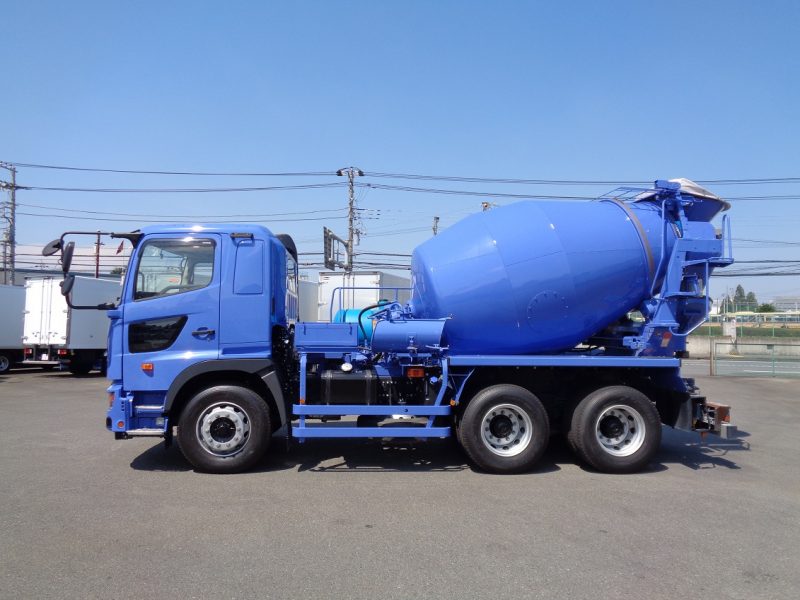 日野 大型トラック ミキサー4.4m3(9.79t) 画像