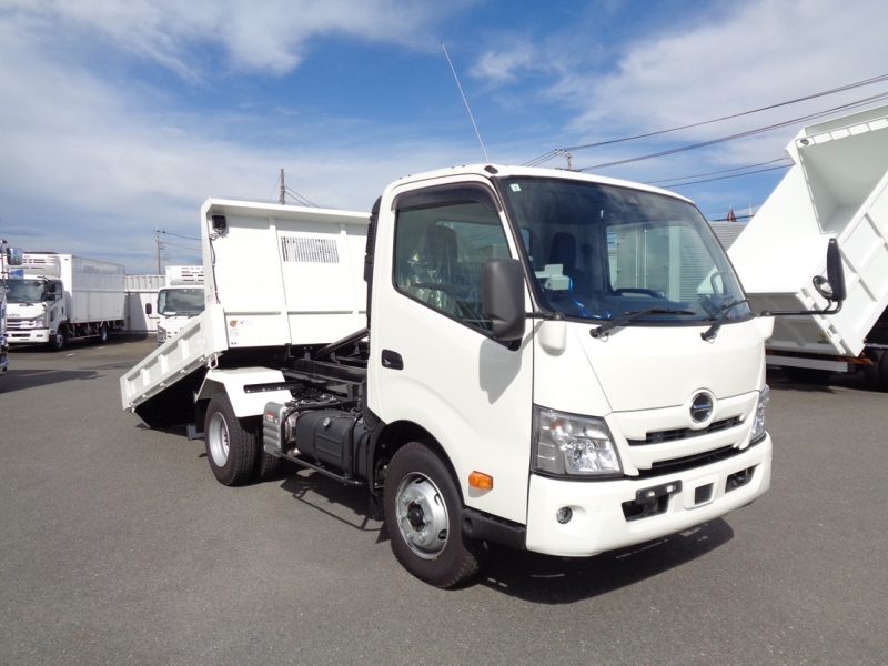 日野 小型トラック セフティーダンプワイド(3.7t)Fゲート 画像