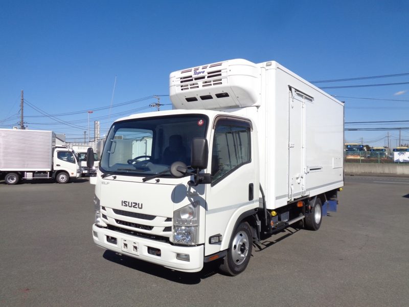 いすゞ 小型トラック 冷凍車(ワイド・ロング)加温機付スムーサー 画像