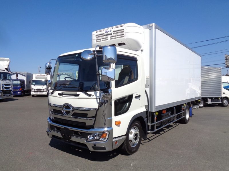 日野 中型トラック 冷凍車低温エアサス格納PG付(シャッター式) 画像